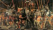 UCCELLO, Paolo Micheletto da Cotignola Engages in Battle rt oil painting